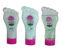 The Foot Factory Soak Lotion Scrub Mint Kit