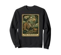 The Forager Tarot Card Foraging Morel Graphic Sweatshirt