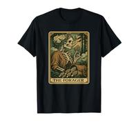The Forager Tarot Card Foraging Morel Graphic T-Shirt
