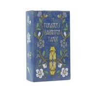 The Forager's Daughter Tarot - 78 Piece Piece Mysterious Divination Deck, Oracle Card Party Game, Fortune Telling Tool, Mystic Hardware, Natural Art Nouveau Unique Style For Flora Fauna