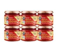 The Foraging Fox - Salsa Whole Case, Mango Habanero Salsa, Keto, Vegan, Gluten Free, 100% Natural - 6 Units