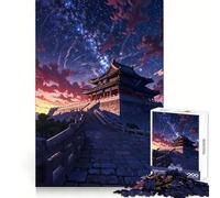 The Forbidden City Jigsaw Puzzles 1000 Pieces for Adults Memory Boost Warm Time Image Assembly Fine Art Piece (38x52cm)