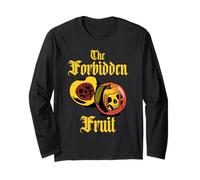 The Forbidden Fruit Apple Graphic Long Sleeve T-Shirt