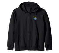 The Forbidden Fruit (Back Print) Zip Hoodie