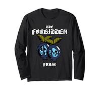The Forbidden Fruit Grapes Graphic Long Sleeve T-Shirt