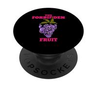 The Forbidden Fruit (Grapes Graphic) PopSockets Adhesive PopGrip