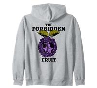 The Forbidden Fruit (Grapes Graphic) Zip Hoodie
