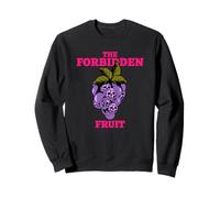 The Forbidden Fruit (Temptation Statement) (Grapes Graphic) Sweatshirt