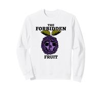 The Forbidden Fruit (Temptation Statement) (Grapes Graphic) Sweatshirt