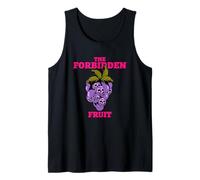 The Forbidden Fruit (Temptation Statement) (Grapes Graphic) Tank Top