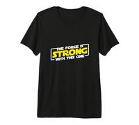 The Force is Strong with This One Premium T-Shirt