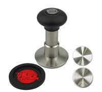 The Force Tamper Automatic Impact Coffee Tamper Adjustable Const Pressure and Autoleveling Extend Set New (Jelly, 58.35mm)