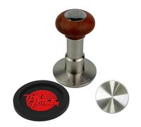 The Force Tamper Automatic Impact Coffee Tamper Adjustable Const Pressure and Autoleveling Standard Set Pro (Jelly, 58.35mm)