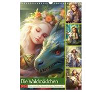 The Forest Girls. A mystical journey through the enchanted forest UK-Version (Wall Calendar 2026 DIN A3 Portrait), CALVENDO 12 Month Wall Calendar