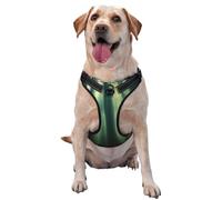 The Forest In The Morning Dog Harness For Small, Medium, And Large Dogs – Reflective Straps, Adjustable Fit With Quick-Release Buckles