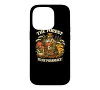 The Forest is my Pharmacy Feast Foraging Gift Fungi Nature Case for iPhone 14 Pro