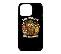 The Forest is my Pharmacy Feast Foraging Gift Fungi Nature Case for iPhone 16 Pro