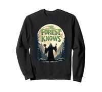 The Forest Knows Halloween Spooky Ghost for Men & Women Sweatshirt