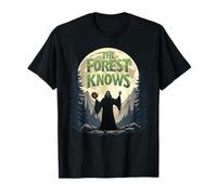 The Forest Knows Halloween Spooky Ghost for Men & Women T-Shirt