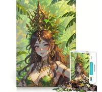The Forest Queen Teenager Jigsaw Puzzles 1000 Pieces Memory Boost Home Activity Pattern Assembly Perfect Present (38x52cm)
