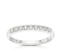 The Forever Diamond 18ct White Gold Eternity 0.20ct Diamond Ring