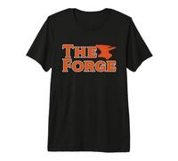The Forge Forging Anvil Loves Backyard Blacksmith Forging Premium T-Shirt
