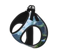 The Forgotten Kingdom Dog Harness - Equipped with Reflective Straps and Quick Release Buckles - Suitable for Small Cats and Dogs