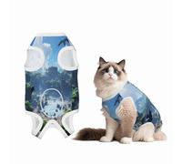 The Forgotten Kingdom Recovery Suit for Dogs Cats After Surgery, Soft Cotton Post-Surgery Suit for Male and Female Pet