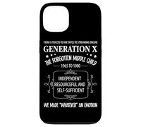 The Forgotten Middle Child Gen X Generation X Case for iPhone 13