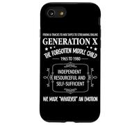 The Forgotten Middle Child Gen X Generation X Case for iPhone SE (2020) / 7 / 8