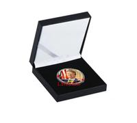 The Former U.S. President Jimmy Carter Coin Golden Plated Collectible Gift Challenge Coins Art Commemorative Medal