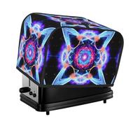 The Four Dimensional Space toaster cover is suitable for 2 small toaster covers with wide slots and comes with a storage pocket to meet diverse baking needs.