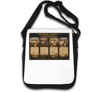 The Four Gospels Overview Shoulder Bag White