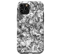 The Four Horsemen of the Apocalypse by Albrecht Durer (1498) Case for iPhone 11 Pro