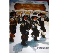 The Four Musketeers / A NEGY TESTOR / Region 2 PAL DVD / Language : English, Hungarian / Subtitle : Hungarian, Romanian / Actors: Geraldine Chaplin, Jean-Pierre Cassel, Joss Ackland, Michael York, Oliver Reed / Director: Richard Lester / Playtime : 103 minutes
