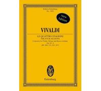 The Four Seasons, Op. 8, Nos. 1-4: Concertos for Violin - BOOK NEW Vivaldi, Anto