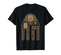 The Four Stoic Virtues Courage Wisdom Justice Temperance T-Shirt