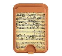 The Fowler Mozart Music Sheet Magnetic Card Wallet Holder Stand for iPhone 16 15 14 13 Pro Max