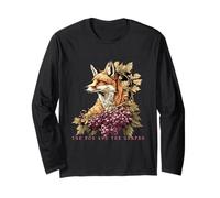 The Fox and the Grapes Classic Aesop’s Fable Long Sleeve T-Shirt