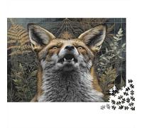 The Fox Looked at The Sky in Amazement Puzzle 1000pcs (75x50cm) Erwachsene Puzzle,Home Decor