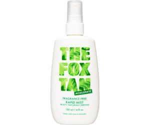 THE FOX TAN Accelerators Fragrance Free Rapid Tanning Mist 120 ml