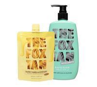 The Fox Tan Custard Fix Bundle, Vanilla Custard (150ml) + Jumbo Rapid Elixir (300ml)