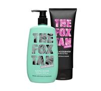 The Fox Tan Dynamic Duo Pack For Darker, 300ml & 180ml (2 Products)
