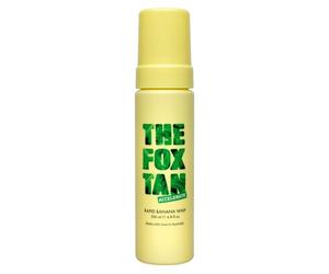 The Fox Tan Rapid Banana Whip, 200ml | Whipped Tanning Accelerator for a Darker Tan Poolside or in a Sunbed, FoxComplex Formula, Vegan & Cruelty-Free
