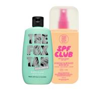 The Fox Tan Rapid Elixir 120ml & Glow Boost Body SPF Tanning Bundle, Includes Glow Boost Body SPF 30(150mL) +Rapid Elixir(120mL), Vegan & Cruelty-Free (2 Pieces)