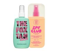 The Fox Tan Rapid Mist 120ml & Glow Boost Body SPF Tanning Bundle, Glow Boost Body SPF 30(150mL) +Rapid Mist(120mL), Vegan & Cruelty-Free (2 Pieces)
