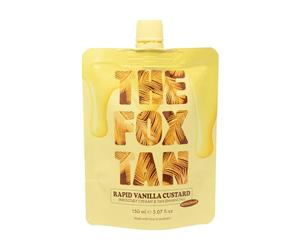 The Fox Tan Rapid Vanilla Custard, Advanced Melanin Boosting Tanning Accelerator for Sunbed & Outdoor Tanning with Niacinamide, Vanilla, 150ml