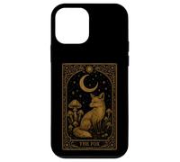 The Fox Tarot Card Woodland Mushroom Celestial Night Case for iPhone 12 mini