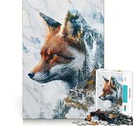 The Fox's Mystic Domain Jigsaw Puzzles 1000 Piece for Teenagers Improve Memory Relaxing Fun Sharp Edge Unique Gift (50x75cm)