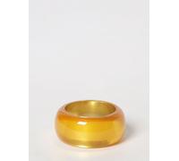 THE FRANKIE SHOP Brass and Resin Bangle Bracelet - Size: OS - female